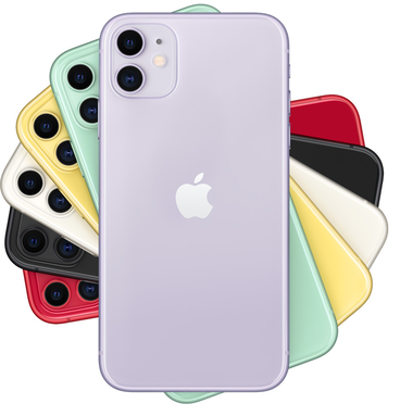 Different colors of iphone 11